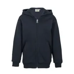 Kinder Kapuzen-Sweatjacke Premium 620, tinte, Größe 128 - tinte - 128