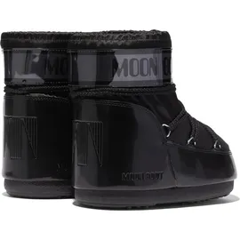 MOON BOOT Icon Low Glance Damen. schwarz, 39-41