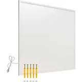 Wiltec Infrarotheizung 290 Watt, energieeffizienter Heizkörper, Wandmontage Elektroheizung , Heizpaneel, IR Heizung