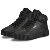 Puma Carina 2.0 Mid WTR Jr Sneaker, Puma black/PUMA black/dark Shadow, 36