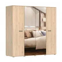 moeblo Falttürenschrank Logos 200 x 196 x 58 cm beige