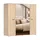 moeblo Falttürenschrank Logos 200 x 196 x 58 cm beige