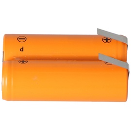 AccuCell Rasiererakku NiMH 2,4V 1200mAh mit Lötfahnen ersetzt Philips 138 10609