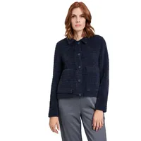 Betty & Co Casual-Jacke mit Kragen Navy Blue,38 |