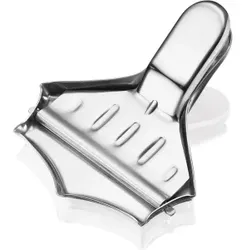 Küchenprofi Zitronenpresse, Zitruspresse für Scheiben und Spalten mit praktischem Ausgießer, Maße: 8,3 x 6,9 x 2,5 cm