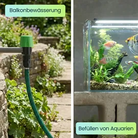 casativo-garden Universal Wasserhahn Adapter 0,6 m flexibel
