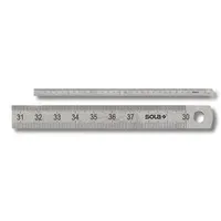Sola Stahlmaßstab LSS 300 Grau 300 mm