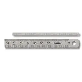 Sola Stahlmaßstab LSS 300 Grau 300 mm