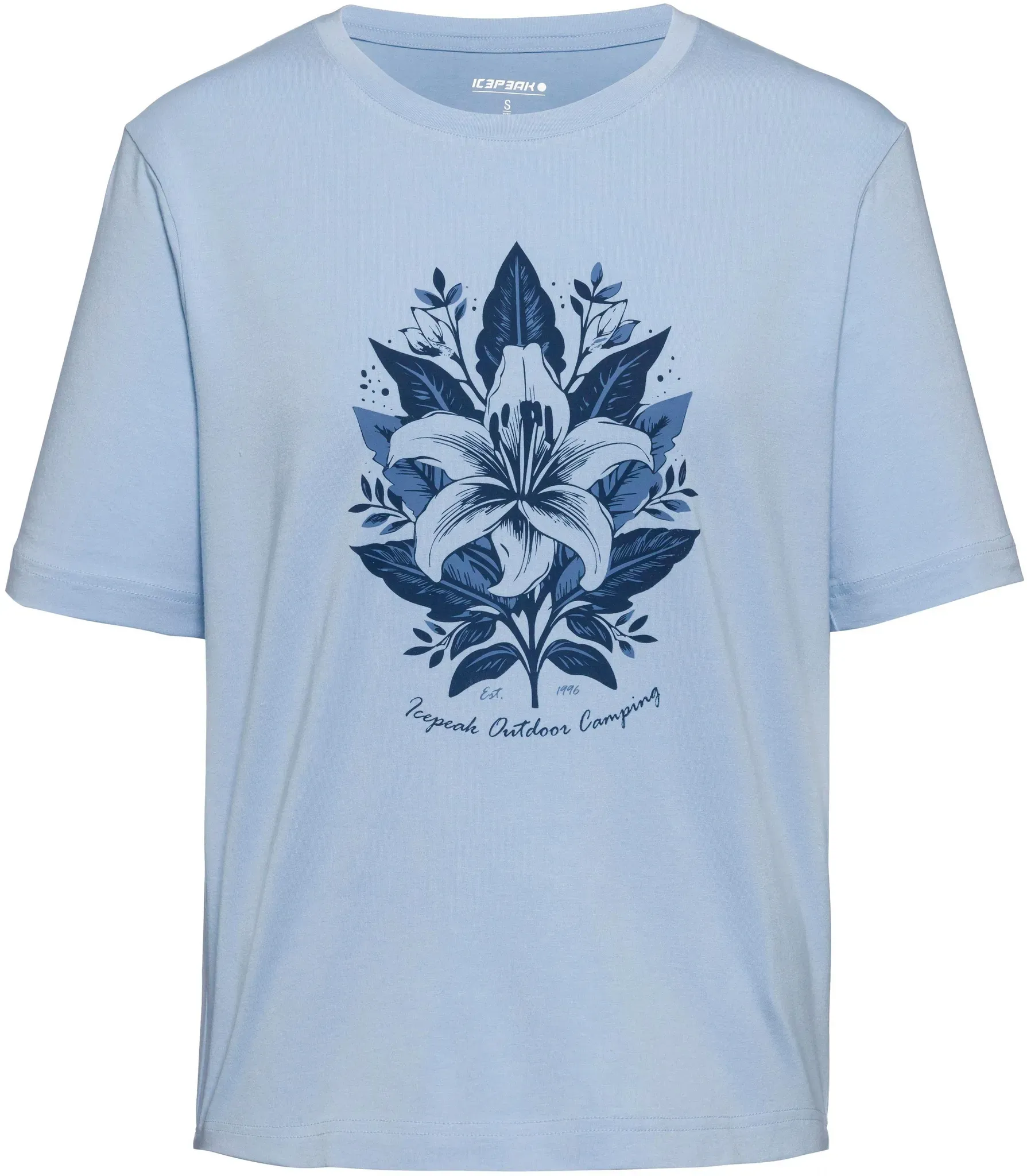 ICEPEAK MEIGS Funktionsshirt Damen in lichtblau, Größe M - blau