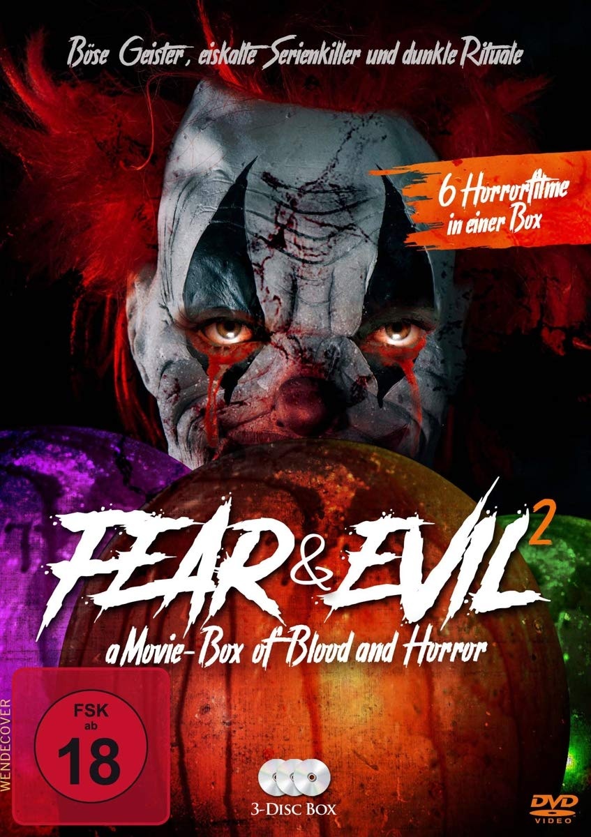 Fear & Evil 2 - Die große Horror-Box - (6 Filme) - [DVD] - (House on the Hill, Scarecrow Rising, Hangman, The Wicked Within, Haunting at Foster Cabin, The Shadow Man)
