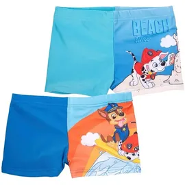 Paw Patrol Badehose 2er Set, - blau - 122 - 128