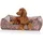 Knuffelwuff Hundebett Marrakesch XL 105 x 75 cm bunt