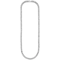 Bruno Banani Schmuck Geschenk Tenniskette Edelstahl Weiß