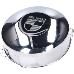 Zündungsdeckel verchromt mit Logo Puch Maxi