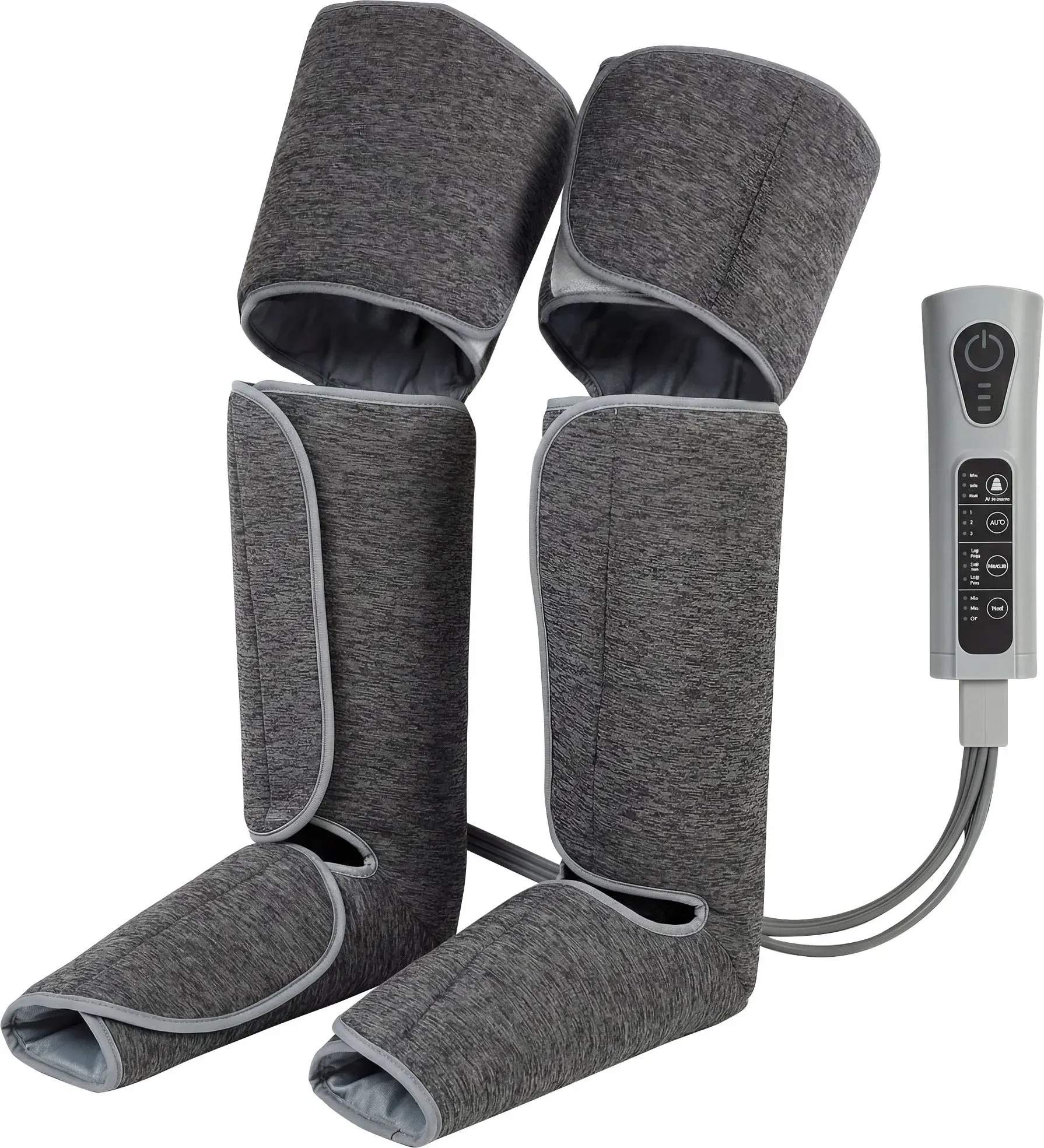 HOMCOM Beinmassagegerät Beinmassager mit Wärme und Kompression, Knemassager mit 3 Automodi & 3 Intensitäten für Durchblutung und Schmerz, Fuß- und Wadenmassagegerät, Geschenke für Männer und Frauen   Aosom