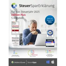 wolters kluwer steuertipps SteuerSparErklärung Plus 2025 ESD DE PC/MAC
