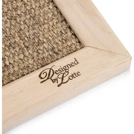 Designed by Lotte Kratzbrett 70 cm braun