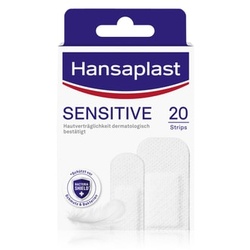 Hansaplast Sensitive Strips plaster 20 Stk