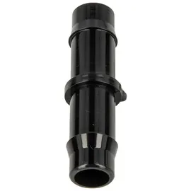 tecuro Schlauchverbinder Ø 14 mm gerade schwarz