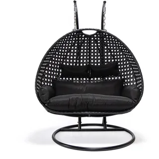 Home Deluxe Hängesessel Twin schwarz