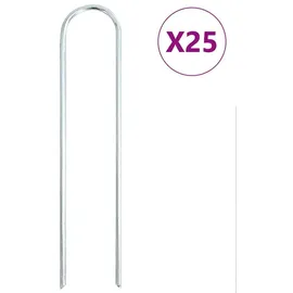 vidaXL Bodenanker U-Form 20 x 3,5 cm
