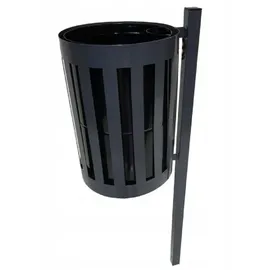 QLS Abfalleimer 45 l Schwarz