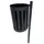 QLS Abfalleimer 45 l Schwarz