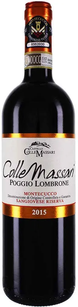 Colle Massari 2015 Castello Colle Massari Poggio Lombrone Riserva 2015 Sangiovese Italien