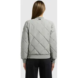 khujo Steppjacke mit Knopfleiste Modell 'ANGE2', Hellgrau, L