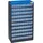 Allit Kleinteilemagazin Kunststoff 300 x 525 x 135 mm Schwarz/Blau