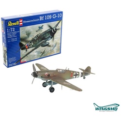 Revell Flugzeuge Messerschnitt Bf 109 G-10 1:72 04160