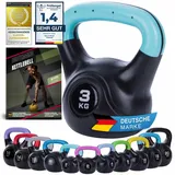Body & Mind® Kettlebell Kugelhantel 2-20 kg - Workout Gewicht-Hantel für Kraft-Training - Profi Fitness Schwunghantel aus Kunststoff (b - 3 kg)