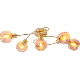 NÄVE Led-Deckenleuchte Libby 5 Messing