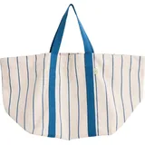 HAY Outdoor Market Picknicktasche Beige/Blau