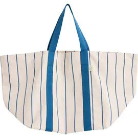 HAY Outdoor Market Picknicktasche Beige/Blau