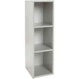 roba Seitenregal, Hellgrau, Holzwerkstoff, Rechteckig, 26.5x88.5x32 cm
