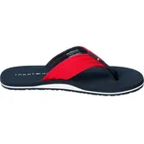 Tommy Hilfiger Nyc Beach Sandal mit Logo, Rot (Primary Red), 40