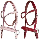 HKM Funny Horses 2 Gebisslose Trense Shetty rot