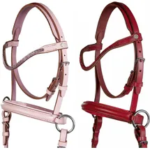HKM Funny Horses 2 Gebisslose Trense Shetty rot