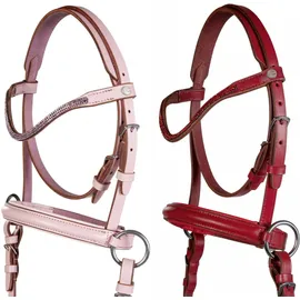 HKM Funny Horses 2 Gebisslose Trense Shetty rot