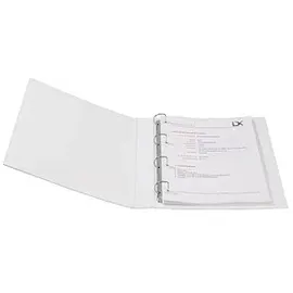 Veloflex Basic Ringbuch 4-Ringe weiß 3,5 cm DIN A4
