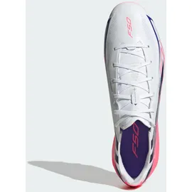 adidas F50 Hyperfast League AG Herren Cloud White/Solar Purple/Solar Turbo 48