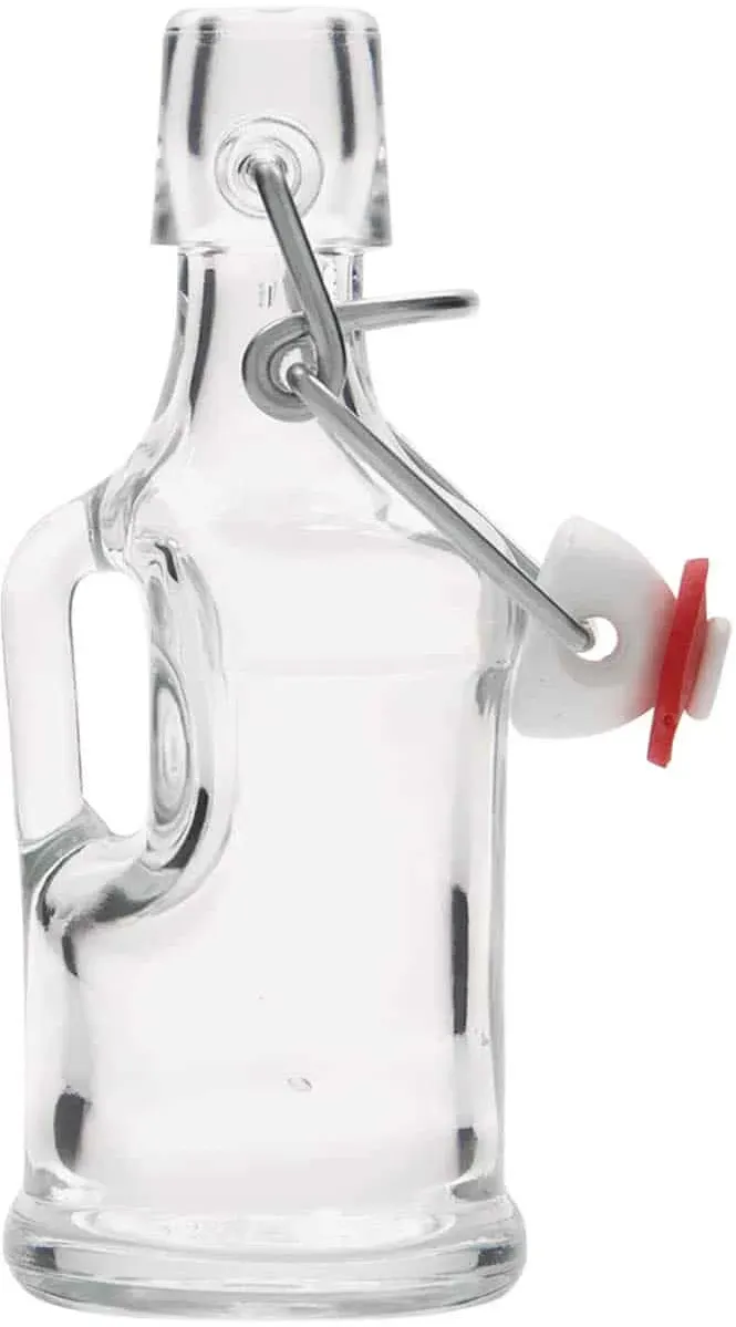 Botella de vidrio 'Classica' de 40 ml, boca: tapón mecánico