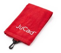 Jucad Tri Fold Handtuch rot