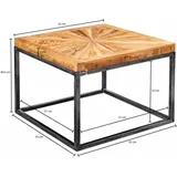 Wohnling Couchtisch WL5.951 HolzMango 55 x 40 x 55 cm