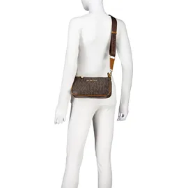 Valentino Regina Schultertasche Polyurethan Brown