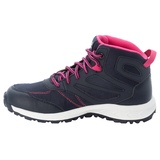 Jack Wolfskin Woodland TEXAPORE MID K Walking-Schuh, Night Blue/Pink, 40