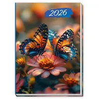 Trötsch Verlag Trötsch Taschenkalender A7 Schmetterling 2026