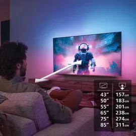Philips 43PUS8500/12 43" 4K QLED Ambilight TV