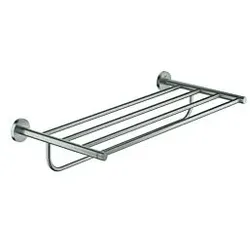 Grohe Essentials Multi-Badetuchhalter 40800DC1 supersteel, verdeckte Befestigung